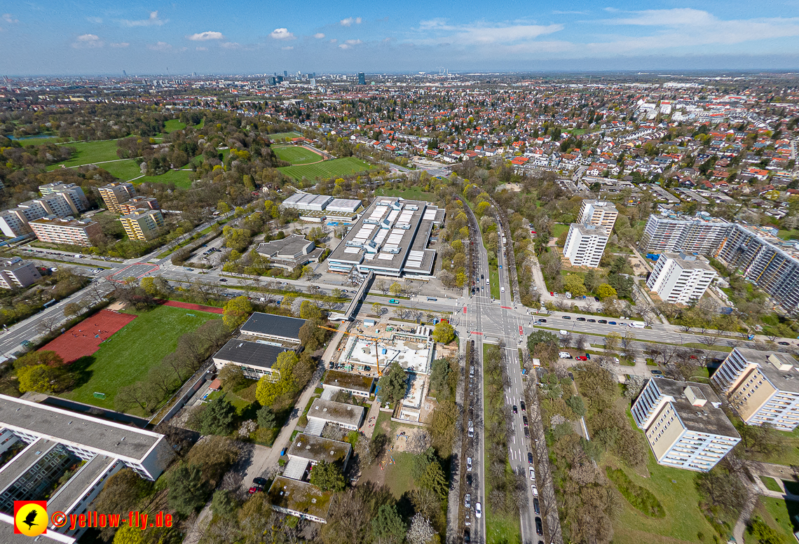 21.04.2023 - Baustelle Haus für Kinder in Neuperlach